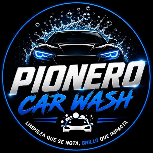 Logo de Pionero car wash